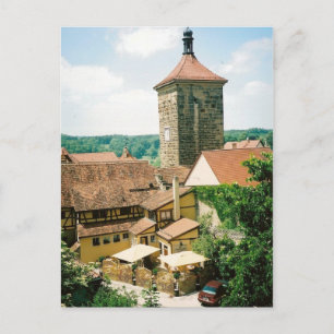 Carte Postale Rothenburg ob der Tauber, Allemagne