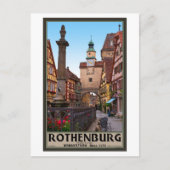 Carte Postale Rothenburg od Tauber - Markusturm (Devant)