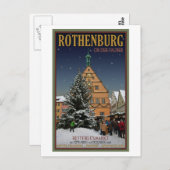 Carte Postale Rothenburg Réitlesmarkt (Devant / Derrière)
