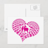 Carte Postale Rothenhagen "Mon coeur" (Devant / Derrière)