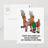 Carte Postale Rôti de châtaignes (Devant / Derrière)