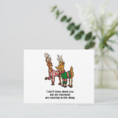 Carte Postale Rôti de châtaignes (Debout devant)