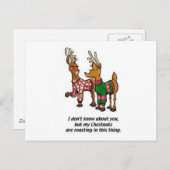 Carte Postale Rôti de châtaignes (Devant / Derrière)