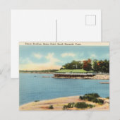 Carte Postale Roton Point, Norwalk, Connecticut (Devant / Derrière)
