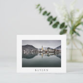 Carte Postale Rottach-Egern au Tegernsee, Bavière en hiver (Debout devant)