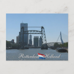 Carte postale Rotterdam Skyline Holland