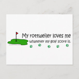 Carte Postale Rottweiler