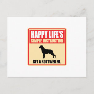 Carte Postale Rottweiler
