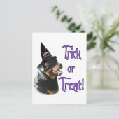 Carte Postale Rottweiler Trick (Debout devant)