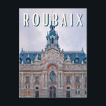 Carte Postale Roubaix Photo Vintage<br><div class="desc">Roubaix est une commune française située dans le département du Nord,  en région Hauts-de-France. Elle est le chef-lieu de deux cantons.</div>