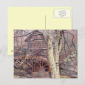 Carte Postale Roue (Devant / Derrière)