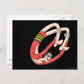 Carte Postale Roue arrière en plastique (Devant / Derrière)