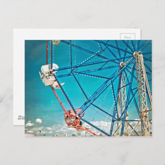 Carte Postale Roue Balboa Ferris (Devant / Derrière)