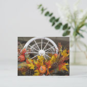 Carte Postale Roue d'automne (Debout devant)