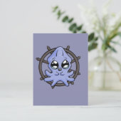 Carte Postale Roue de calmar pour bébé ! (Debout devant)