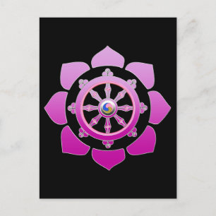 Carte Postale Roue de Dharma