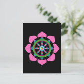 Carte Postale Roue de Dharma (Debout devant)