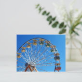 Carte Postale roue de ferris (Debout devant)