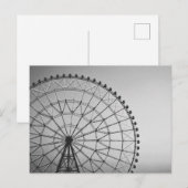 Carte Postale Roue de Ferris : Tokyo (Devant / Derrière)