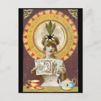 Carte Postale Roue de Fortune Oracle