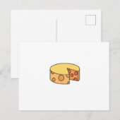 Carte Postale roue de fromage (Devant / Derrière)