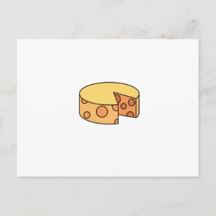 Carte Postale roue de fromage