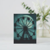 Carte Postale Roue de manège abandonnée (Debout devant)