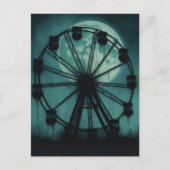 Carte Postale Roue de manège abandonnée (Devant)