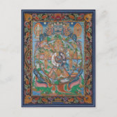 Carte postale Roue de vie Mandala (Devant)