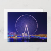 Carte Postale Roue Dubai Ferris (Devant / Derrière)