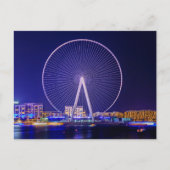 Carte Postale Roue Dubai Ferris (Devant)