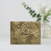 Carte Postale Roue en Wagon Bodie 1 (Debout devant)