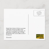 Carte Postale Roue en Wagon de caisse 3 (Dos)