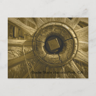 Carte Postale Roue en Wagon de caisse 3