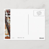 Carte Postale Roue et escaliers (Dos)