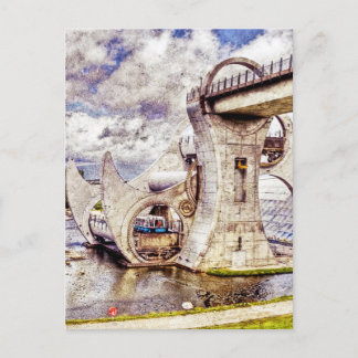 Carte Postale Roue Falkirk