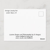 Carte postale ROUE FERRIS (Dos)