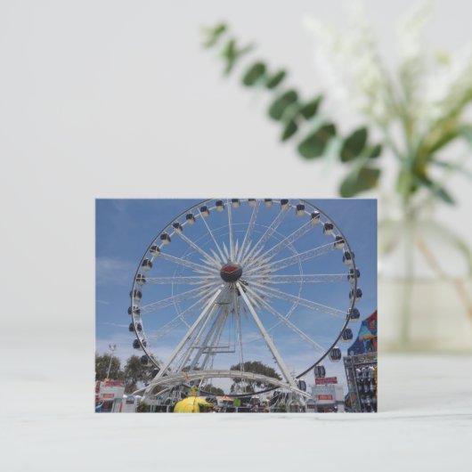 Carte postale ROUE FERRIS (Debout devant)