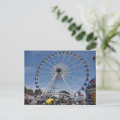 Carte postale ROUE FERRIS (Debout devant)