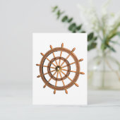 Carte Postale Roue flottante (Debout devant)