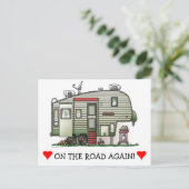 Carte Postale Roue haute technologie 5e (Debout devant)