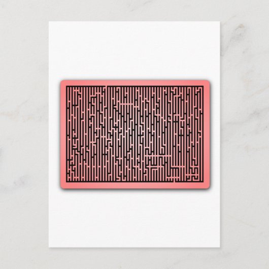 Carte Postale Roue Maze (Devant)