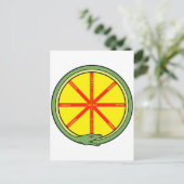 Carte Postale Roue Ouroboros (Debout devant)