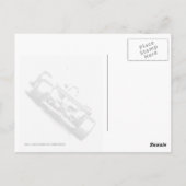 Carte Postale Roue ouverte (Dos)