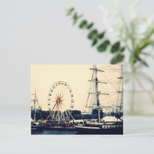 Carte Postale Roue Paris (Debout devant)