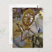 Carte Postale Roue tournante (Devant / Derrière)