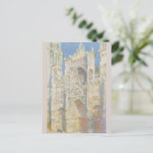 Carte Postale Rouen Cathedral West Facade Sunlight Monet (Debout devant)