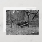 Carte Postale Roues (Devant / Derrière)