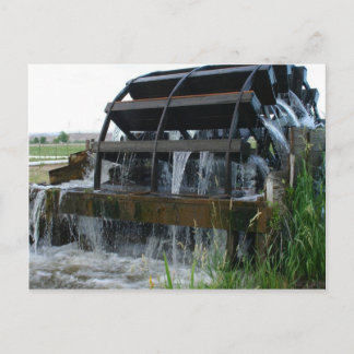 Carte Postale Roues à eau de l'Ouest