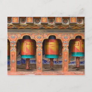 Carte Postale Roues de prière tournantes